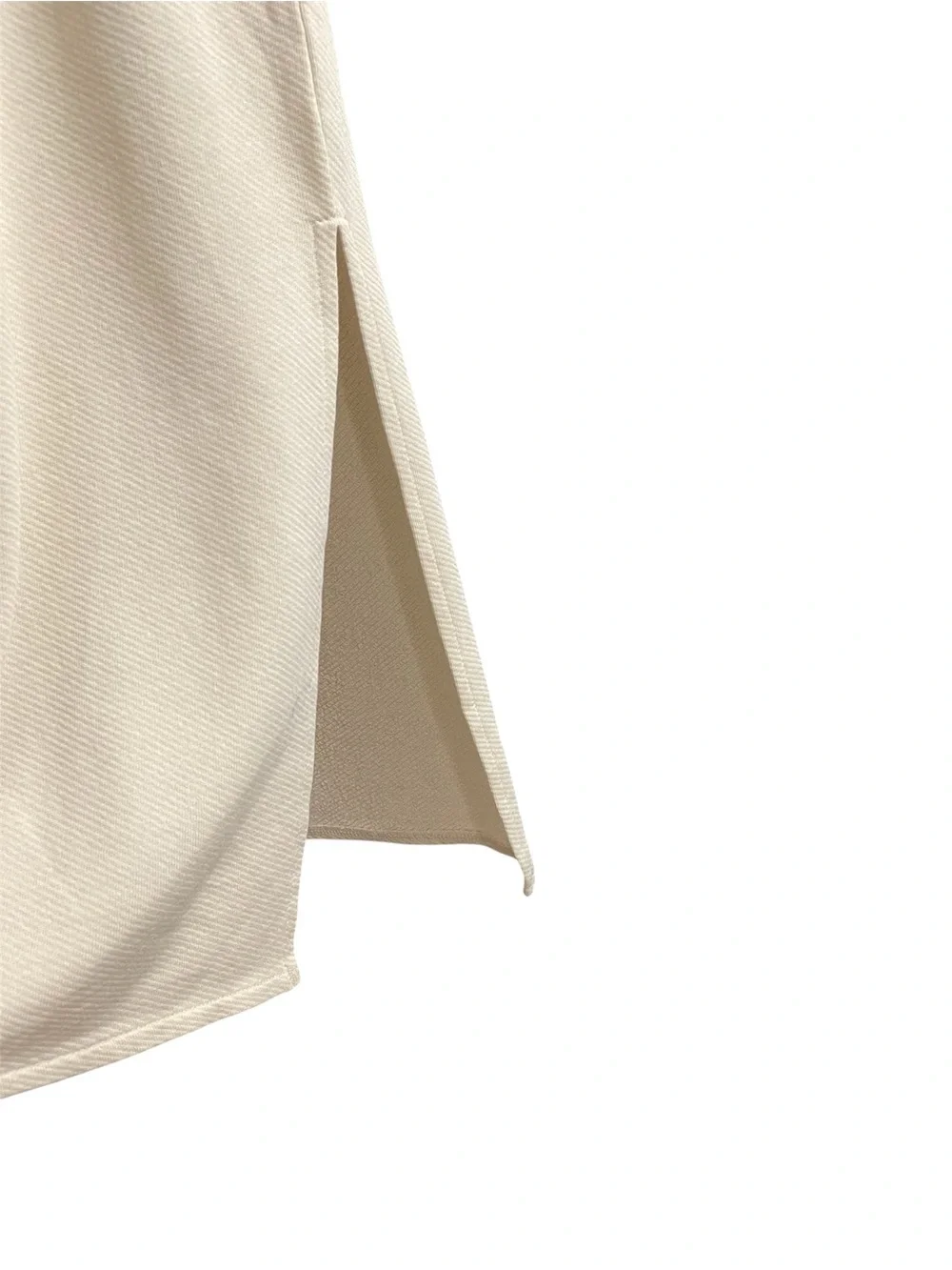 UNIVERSAL THREAD GOODS Co. MAXI SKIRT PULL-ON DRAWSTRING WOMEN CREAM SIZE MEDIUM